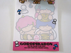 Cute Kawaii Sanrio Goropikadon 4 x 6 Inch Notepad / Memo Pad preowned - Stationery Designer Paper Collection Gift