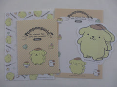 Cute Kawaii Pom Pom Purin Mini Letter Set - C