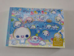 Cute Kawaii VHTF Vintage Collectible Kamio Soap Bubble B 4 x 6 Inch Notepad / Memo Pad - Stationery Designer Paper Collection