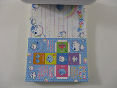 Cute Kawaii VHTF Vintage Collectible Kamio Soap Bubble B 4 x 6 Inch Notepad / Memo Pad - Stationery Designer Paper Collection