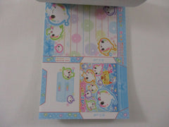 Cute Kawaii VHTF Vintage Collectible Crux Soap Bubble 4 x 6 Inch Notepad / Memo Pad - Stationery Designer Paper Collection