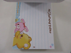 Cute Kawaii VHTF Vintage Collectible Kamio Charming Pops Bears 4 x 6 Inch Notepad / Memo Pad - Stationery Designer Paper Collection