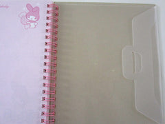 Cute Kawaii Sanrio My Melody 6.25 x 7.25 in Creative DIY Spiral Notebook Notepad 2010 - Stationery Designer Paper Collection Journal Scrapbook - preowned