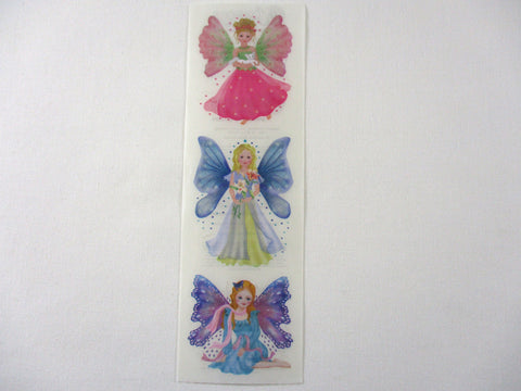 Sandylion Angels Glitter Sticker Sheet / Module - Vintage & Collectible