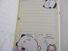 Cute Kawaii San-X Hamipa Panda 4 x 6 Inch Notepad / Memo Pad - C - Stationery Designer Paper Collection