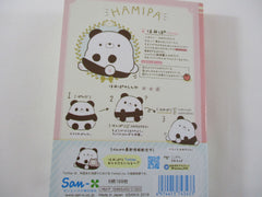 Cute Kawaii San-X Hamipa Panda 4 x 6 Inch Notepad / Memo Pad - C - Stationery Designer Paper Collection