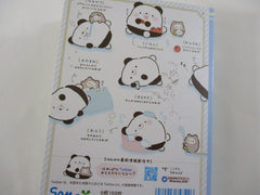 Cute Kawaii San-X Hamipa Panda 4 x 6 Inch Notepad / Memo Pad - D - Stationery Designer Paper Collection