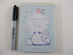 Cute Kawaii Q-Lia Underwater Ocean World A 4 x 6 Inch Notepad / Memo Pad - Stationery Designer Paper Collection