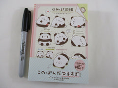 Cute Kawaii San-X Hamipa Panda 4 x 6 Inch Notepad / Memo Pad - C - Stationery Designer Paper Collection