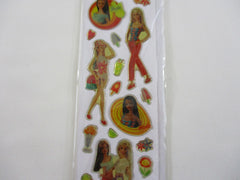 Sandylion Barbie 2 x 6 inch Gem Sticker Sheet - B