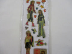 Sandylion Barbie 2 x 6 inch Gem Sticker Sheet - A