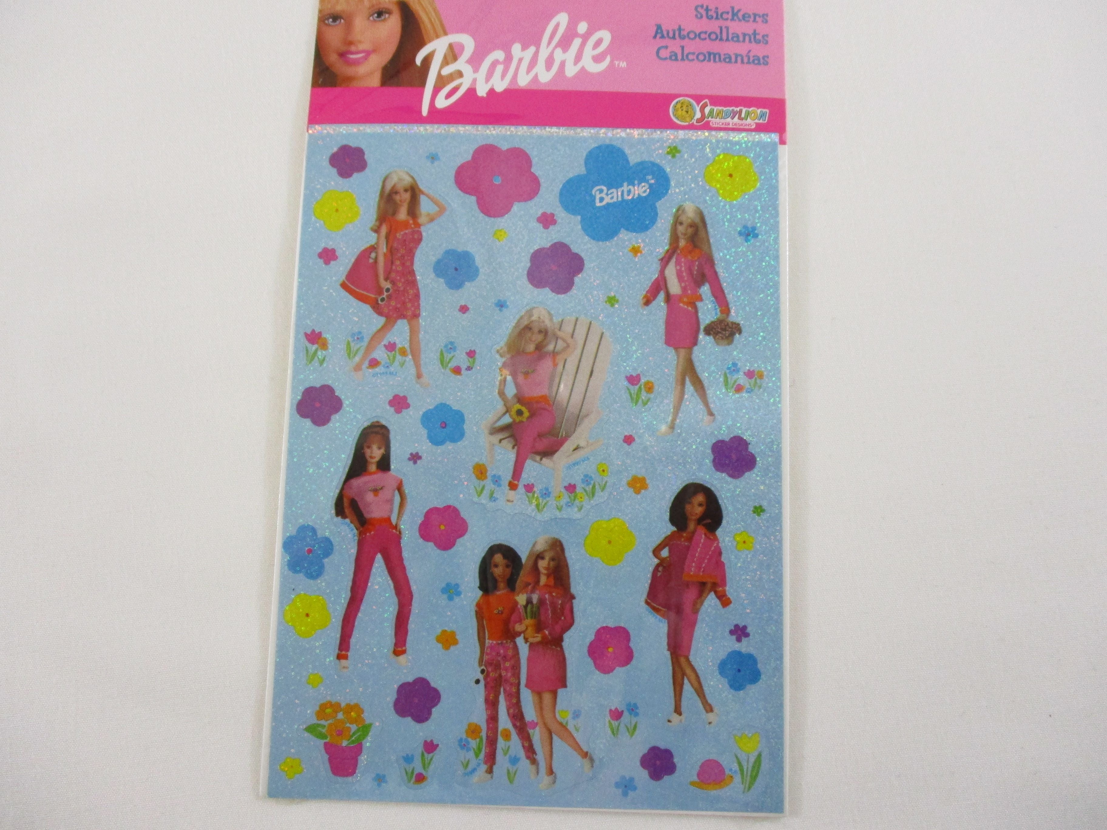 Sandylion Barbie 3.5 x 5 inch Sticker Sheet - B – Alwayz Kawaii