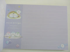 Cute Kawaii Q-Lia Bird Mochi 4 x 6 Inch Notepad / Memo Pad - Stationery Designer Paper Collection