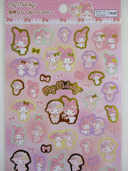 Cute Kawaii Sanrio My Melody Classic Large Sticker Sheet - for Journal Planner Craft