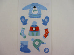 Mrs Grossman Winter Gear Sticker Sheet / Module - Vintage & Collectible