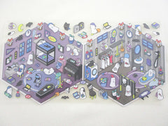 Cute Kawaii Kamio Space Hall Series Sticker Sheet A - Ghost Dormitory Halloween - for Journal Planner Craft Agenda Scrapbook Stationery Schedule Diary Gift