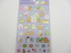 Cute Kawaii San-X Sumikko Gurashi Grub Goodies Glittery Sticker Sheet 2024 - for Planner Journal Scrapbook Craft Diary Schedule Gift