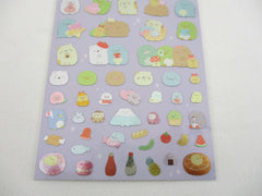 Cute Kawaii San-X Sumikko Gurashi Grub Goodies Glittery Sticker Sheet 2024 - for Planner Journal Scrapbook Craft Diary Schedule Gift