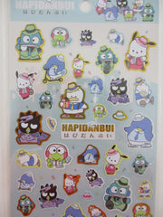 Cute Kawaii Sanrio Characters Badtz Keroppi Pochacco Hapidanbui B Large Sticker Sheet - for Journal Planner Craft