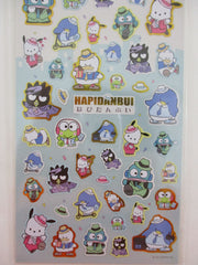 Cute Kawaii Sanrio Characters Badtz Keroppi Pochacco Hapidanbui B Large Sticker Sheet - for Journal Planner Craft