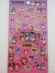 Cute Kawaii Sanrio Kuromi My Melody Large Sticker Sheet - for Journal Planner Craft