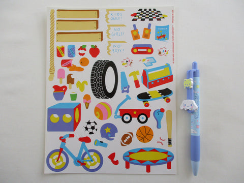 Mrs Grossman Kids Toys Large Sticker Sheet / Module - 6.5 x 8.25 in - Vintage & Collectible