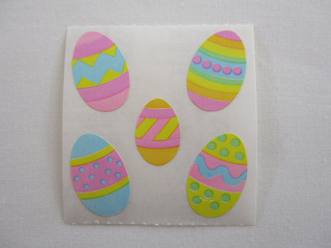 Sandylion Easter Eggs Sticker Sheet / Module - Vintage & Collectible