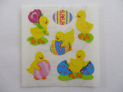 Sandylion Chicks Easter Egg Sticker Sheet / Module - Vintage & Collectible