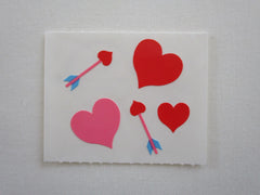 Mrs Grossman Hearts and Arrows Sticker Sheet / Module - Vintage & Collectible