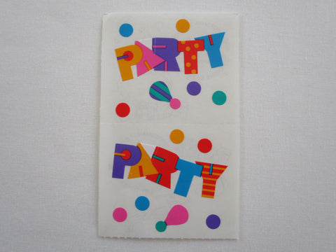 Mrs Grossman Party Sticker Sheet / Module - Vintage & Collectible 1992