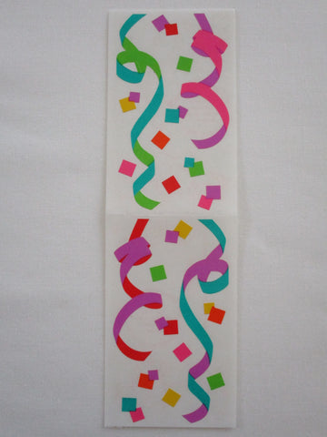 Mrs Grossman Party Ribbons Sticker Sheet / Module - Vintage & Collectible