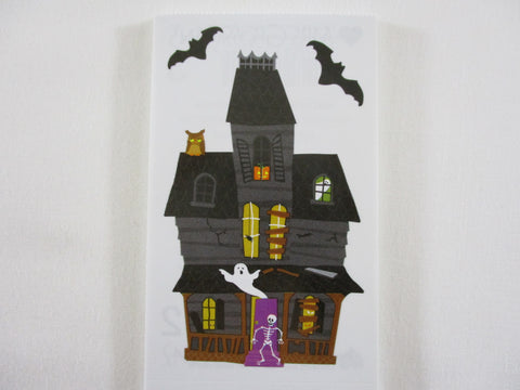 Mrs Grossman Haunted Mansion Halloween Sticker Sheet / Module - Vintage & Collectible - Stationery Journal Scrapbook Diary Notebook Planner Schedule Gift