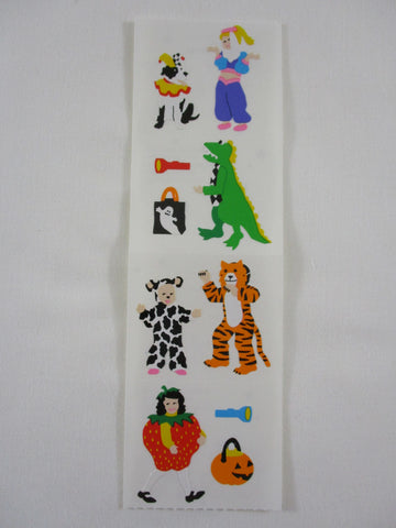 Mrs Grossman Halloween Costume Sticker Sheet / Module - Vintage & Collectible