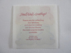 SWG Small World Greetings Rainbow Bear Sticker Sheet / Module - Vintage & Collectible
