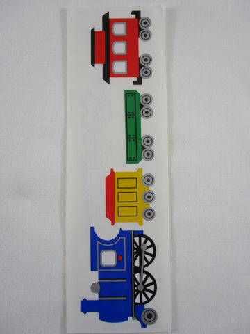 Mrs Grossman Train Sticker Sheet / Module - Vintage & Collectible - Stationery Journal Scrapbook Diary Notebook Planner Schedule Gift