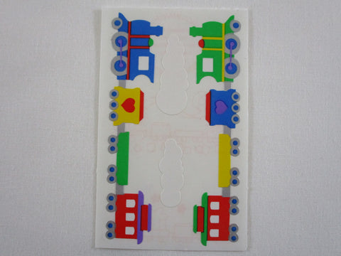 Mrs Grossman Train Sticker Sheet / Module - Vintage & Collectible - Stationery Journal Scrapbook Diary Notebook Planner Schedule Gift