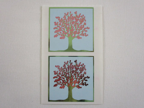 Mrs Grossman Spring Tree Sticker Sheet / Module - Vintage & Collectible - Stationery Journal Scrapbook Diary Notebook Planner Schedule Gift