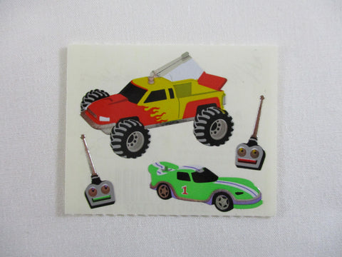 Mrs Grossman R/C Car Toy A Sticker Sheet / Module - Vintage & Collectible - for Scrapbook Journal Planner Diary Notebook Decor Gift