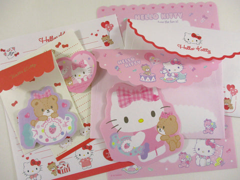 Cute Kawaii Hello Kitty Warm Cozy Comfortable Relaxing Home Letter Sets - Writing Paper Envelope Stationery Penpal Gift