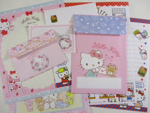 Cute Kawaii Hello Kitty Welcome to our Happy Home Letter Sets - Writing Paper Envelope Stationery Penpal Gift