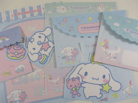 Cute Kawaii Cinnamoroll Dog Happy Days Letter Sets - Penpal Stationery Writing Paper Envelope Gift