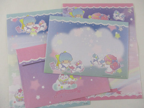 Cute Kawaii Little Twin Stars Unicorn Rare Letter Sets - Writing Paper Envelope Stationery Penpal Gift