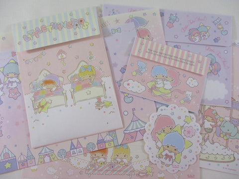 Cute Kawaii Sanrio Little Twin Stars Rare Letter Sets - Stationery Writing Paper Penpal Collectible Preowned Gift