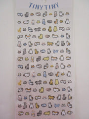Cute Kawaii Mind Wave Tiny Tiny Cat Kitty Kitten Taby Pet Home Friend Sticker Sheet - for Journal Planner Craft Diary Gift Schedule