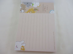 Cute Kawaii Ocean Animals Fish Penguin Seal Octopus 4 x 6 Inch Notepad / Memo Pad - Stationery Designer Paper Collection