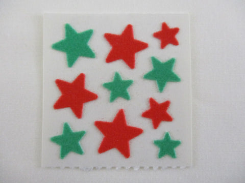 Sandylion Stars Fuzzy Sticker Sheet / Module - Vintage & Collectible