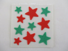 Sandylion Stars Fuzzy Sticker Sheet / Module - Vintage & Collectible