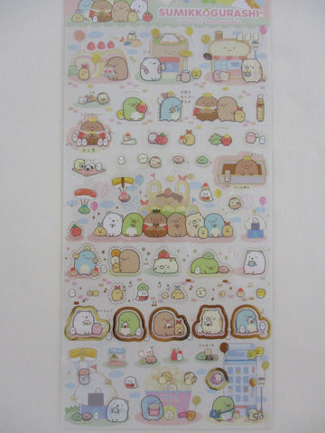 Cute Kawaii San-X Sumikko Gurashi Food theme Sticker Sheet 2023 A - for Planner Journal Scrapbook Craft