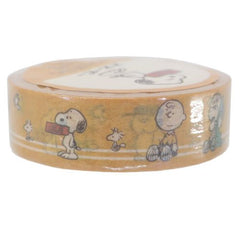 Cute Kawaii Peanuts Snoopy Dog Washi / Masking Deco Tape - A - for Scrapbooking Journal Planner Craft