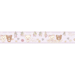 Cute Kawaii San-X Rilakkuma Washi / Masking Deco Tape - C - for Scrapbooking Journal Planner Craft Schedule Agenda